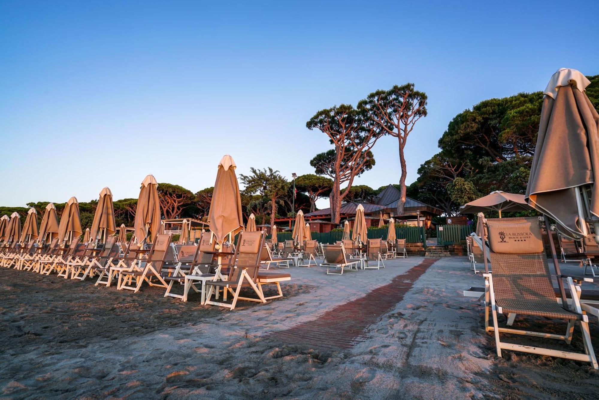 Hotel La Bussola - Beach&Golf Punta Ala Exterior foto